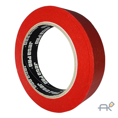 Лента маскирующая водостойкая JETAPRO 58390/25 RED 25мм х 40м  